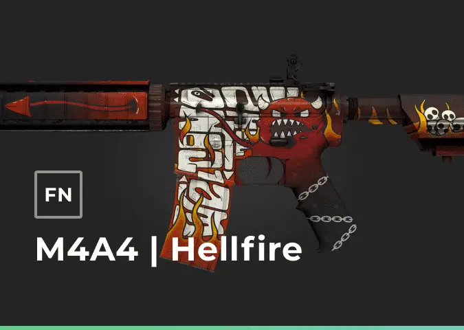 m4a4 hellfire factory nuevo