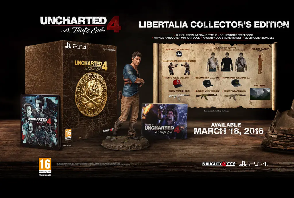 Uncharted 4 Edición de coleccionista 1