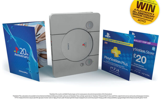 Compra un Steelbook de PlayStation del 20o aniversario en GAME
