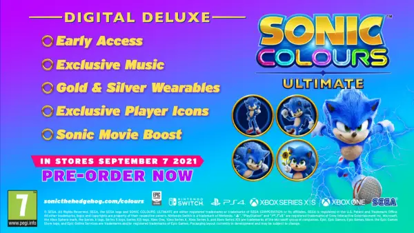 Donde ir para reservar rapidamente Sonic Colors Ultimate