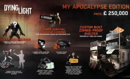 Dying Light My Apocalypse Edition viene con una casa real