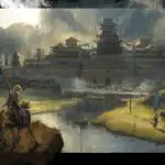El arte conceptual del juego Assassins Creed ambientado en China
