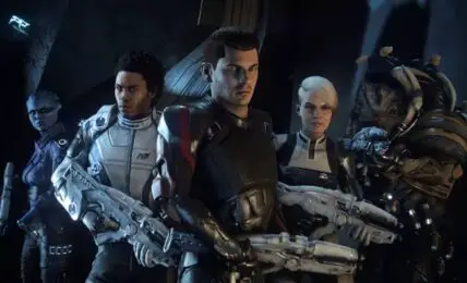 El rifle fantasma X5 de Mass Effect Andromeda solo escenas