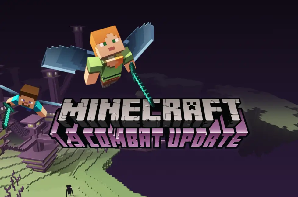 Las actualizaciones de combate para Minecraft estan en vivo escudos