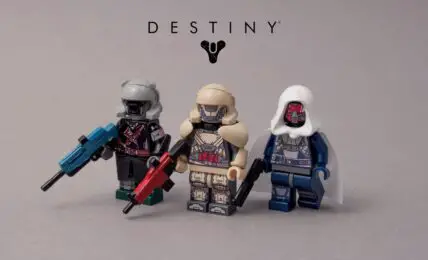 Las minifiguras de Destiny Lego son impresionantes