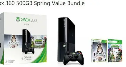 Los Value Bundles de Xbox 360 Primavera 2015 ya estan
