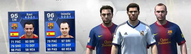 Los centrocampistas TOTY de FIFA 13 ya estan disponibles