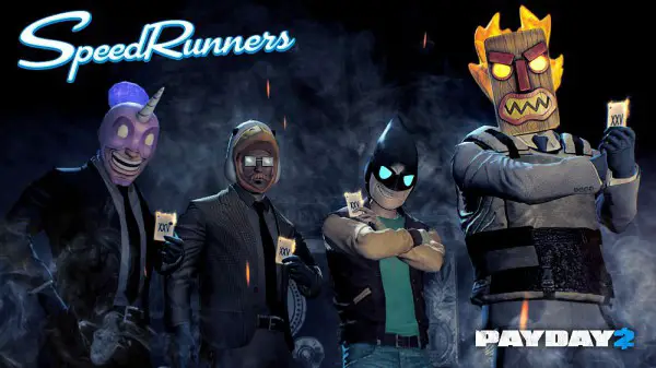 Mascaras y personajes de PayDay 2 y Speedrunners ya disponibles