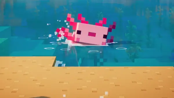 Minecraft Axolotls como domesticar salamandras en la actualizacion de acantilados