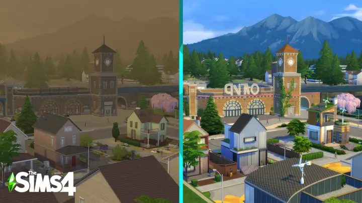 Revision del estilo de vida ecologico de Los Sims 4