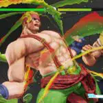 Street Fighter 5 Lista de acciones de Alex