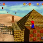 Super Mario 64 Estrellas de arena en movimiento