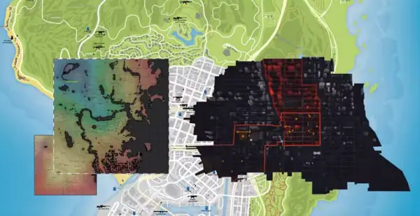 Tamano del mapa comparacion de The Division con Fallout 4