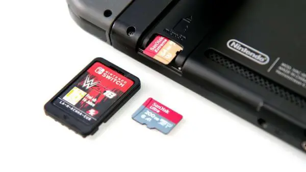 Una tarjeta SD de Nintendo Switch de 200 GB puede