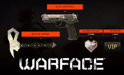 gratis 50000 armas y codigos VIP para Warface