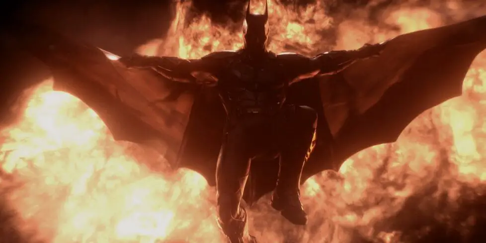 Batman Arkham Knight Ciudad Gotica en llamas