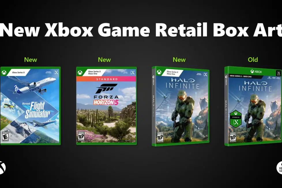 Diseno de boxart de Xbox Series X ligeramente actualizado