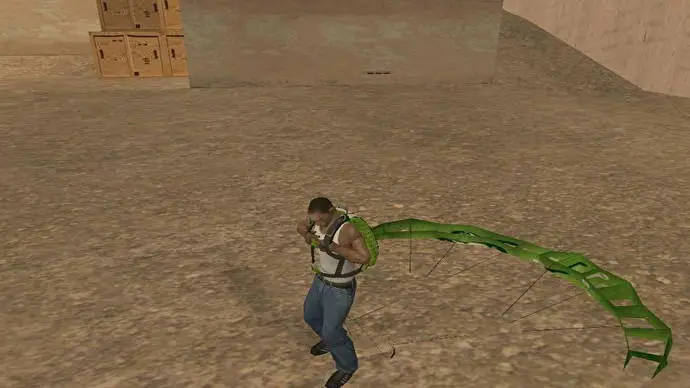 Donde encontrar paracaidas en GTA San Andreas