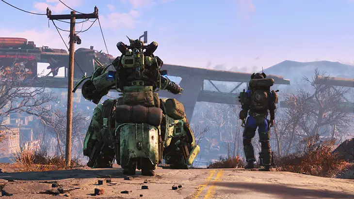 Fallout 4 Como acceder al contenido descargable Automatron