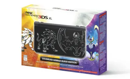 La nueva 3DS XL con tematica de Pokemon Sol y