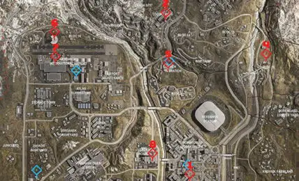 Mapa telefonico de Call of Duty Warzone como abrir Bunker