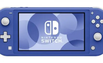 Nintendo esta lanzando un sistema Switch Lite azul