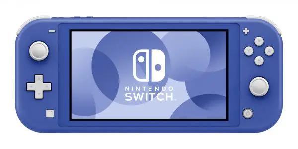 Nintendo esta lanzando un sistema Switch Lite azul