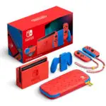 Nintendo presenta Switch rojo y azul para Super Mario 3D