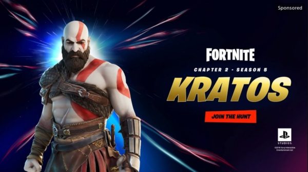 Parece que Kratos llegara a Fortnite