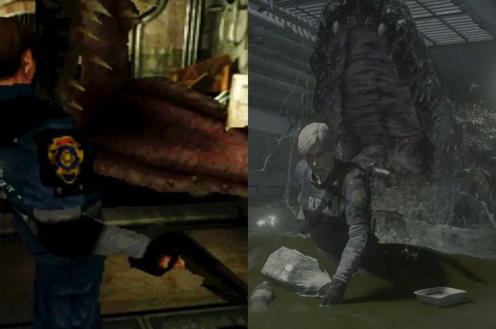 Resident Evil 2 Remake vs PS1 Original Comparando las