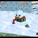 Super Mario 64 La estrella de la montana genial