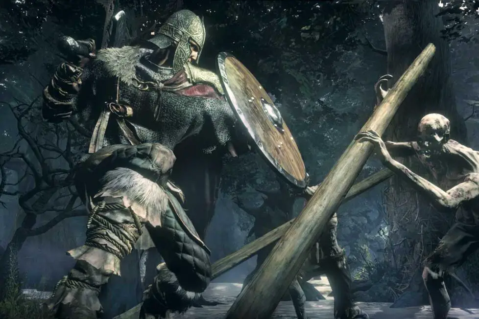 Dark Souls 3 Suffering Forest a Crystal Sage