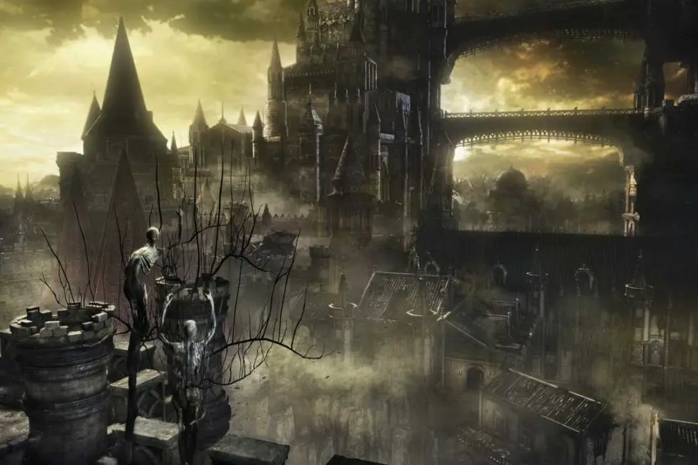 Dark Souls 3 Torre de pared a pared de Lothric