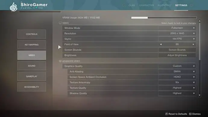 Destiny 2 PC aqui esta todo lo que el menu