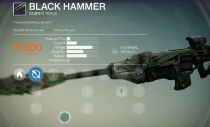 Destiny Si tu Black Hammer es un idiota no te
