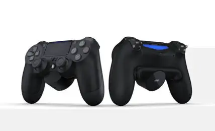 El accesorio oficial DualShock 4 agrega dos paletas traseras