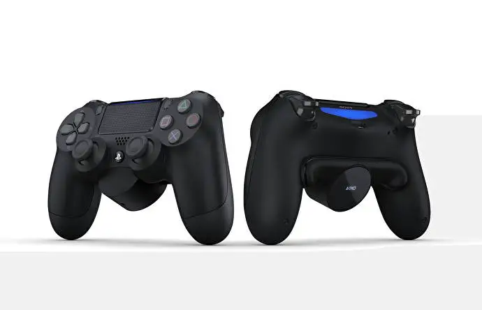 El accesorio oficial DualShock 4 agrega dos paletas traseras