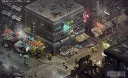 El arte conceptual de Shadowrun Returns muestra una sombria metropolis