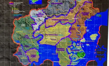 El mapa filtrado de Red Dead Redemption 2 parece ser