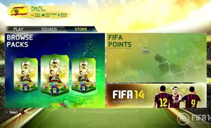 FIFA 14 Ultimate Team gratis actualizacion de la Copa del