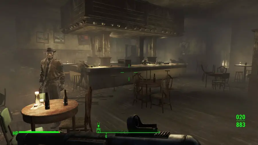 Fallout 4 Saludos Huevos de Pascua Consiguete un trago con