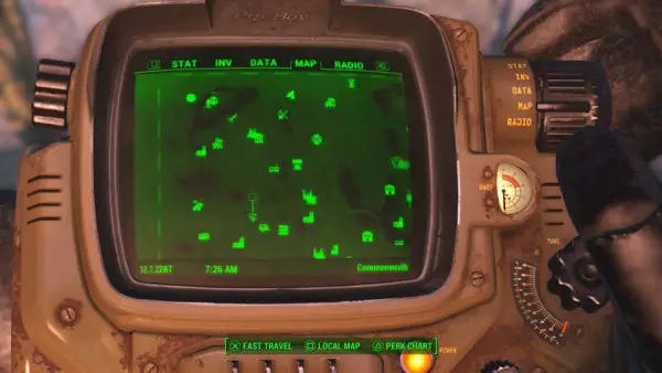 Fallout 4 mod hace que los mapas del juego sean