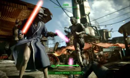 Fallout 4 se encuentra con Star Wars con este mod