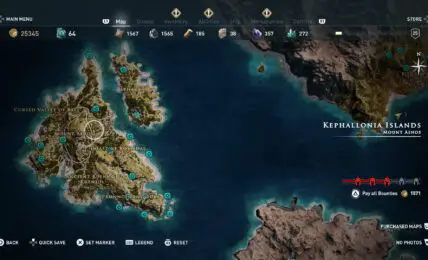 Guia de ubicacion de Assassins Creed Odyssey Odyssey donde encontrar