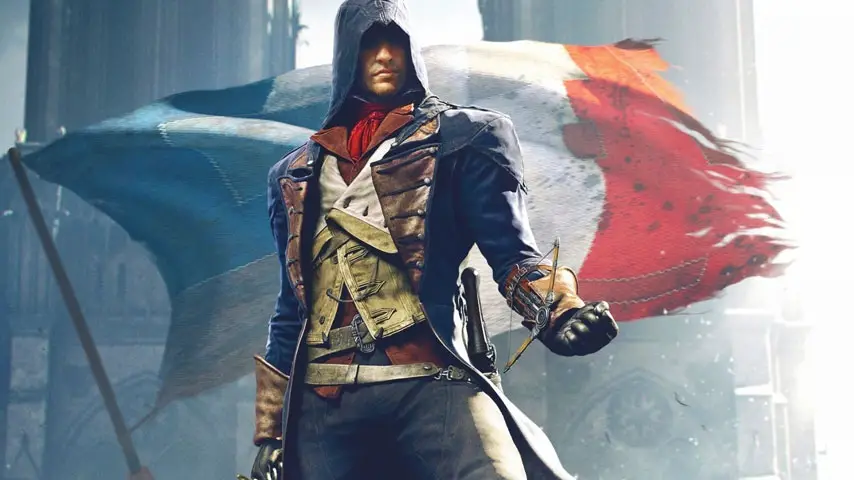 La historia de Assassins Creed Unity es una de las