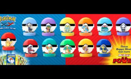 Los Happy Meals de McDonalds presentaran juguetes de Pokemon a