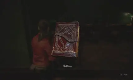 Resident Evil 2 Remake Libro rojo y guia de la