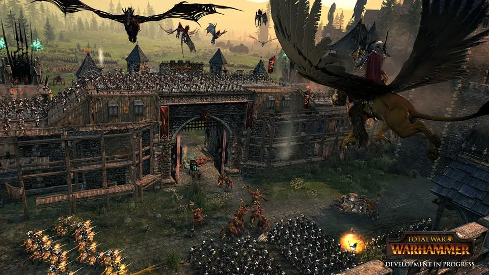 Total War Warhammer practica con todas las facciones