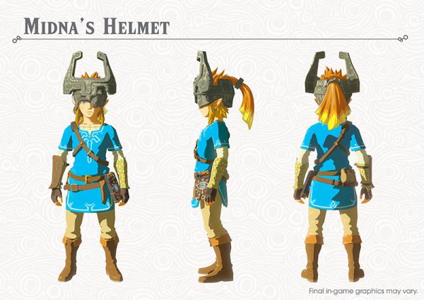 Zelda Breath of the Wild DLC incluye Midnas Helm