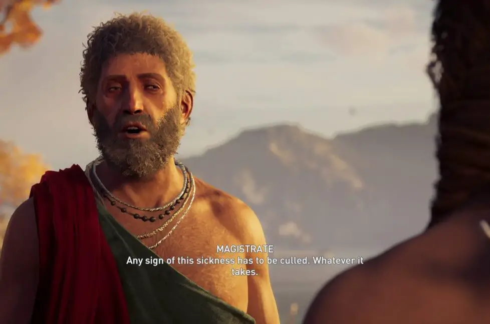 Assassins Creed Odyssey Mystery Disease Quest Guide ¿Es culpable